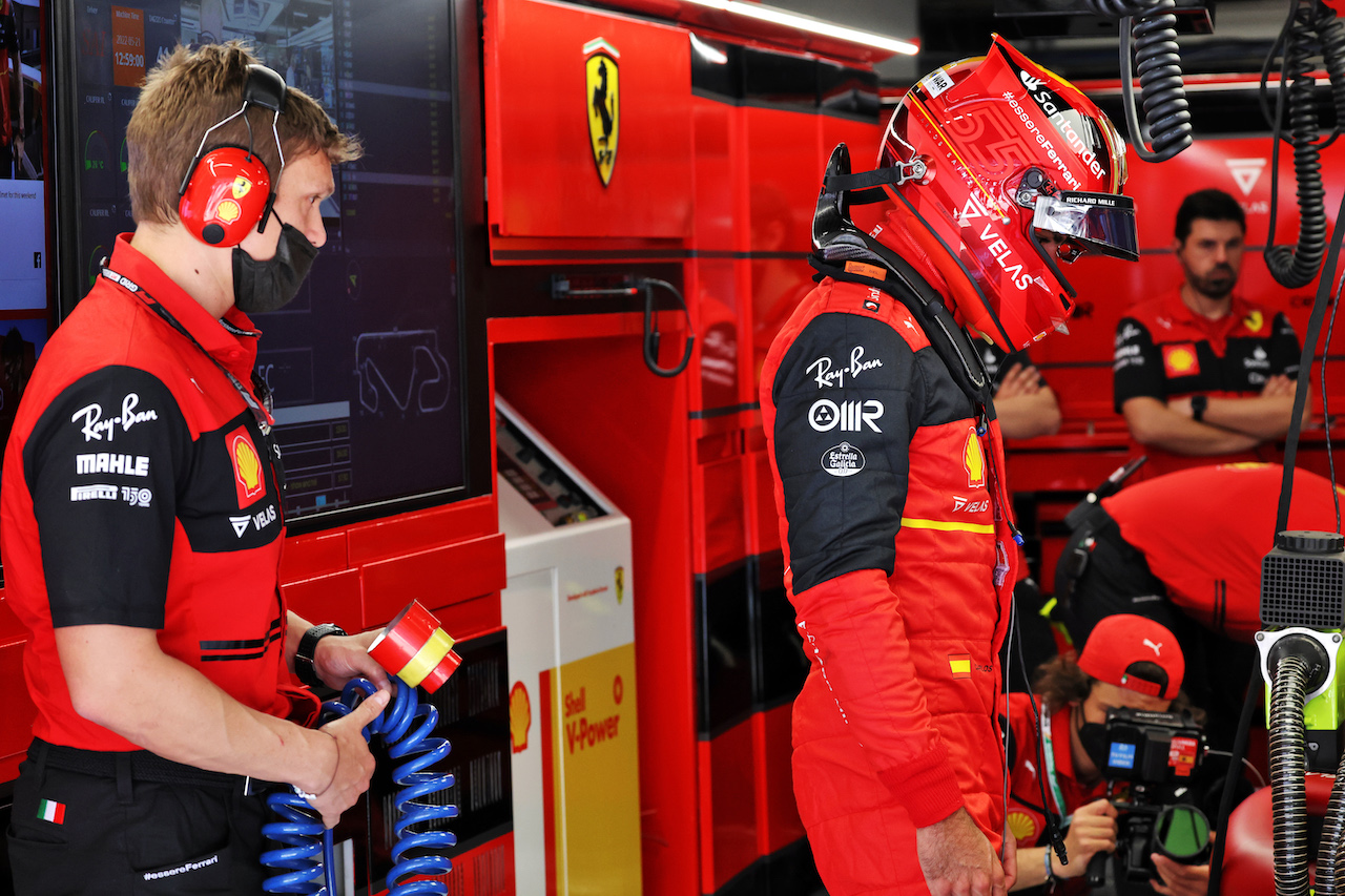 GP SPAGNA, Carlos Sainz Jr (ESP) Ferrari.
21.05.2022. Formula 1 World Championship, Rd 6, Spanish Grand Prix, Barcelona, Spain, Qualifiche Day.
- www.xpbimages.com, EMail: requests@xpbimages.com © Copyright: Bearne / XPB Images