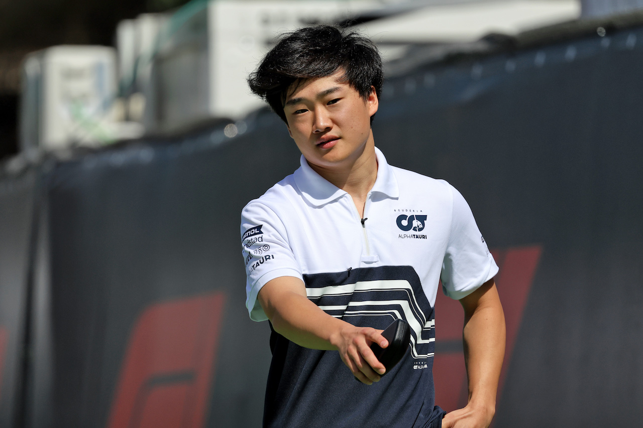 GP SPAGNA, Yuki Tsunoda (JPN) AlphaTauri.
21.05.2022. Formula 1 World Championship, Rd 6, Spanish Grand Prix, Barcelona, Spain, Qualifiche Day.
- www.xpbimages.com, EMail: requests@xpbimages.com © Copyright: Bearne / XPB Images
