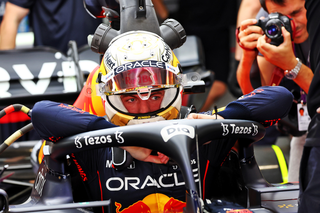 GP SPAGNA, Max Verstappen (NLD) Red Bull Racing RB18.
21.05.2022. Formula 1 World Championship, Rd 6, Spanish Grand Prix, Barcelona, Spain, Qualifiche Day.
- www.xpbimages.com, EMail: requests@xpbimages.com © Copyright: Batchelor / XPB Images