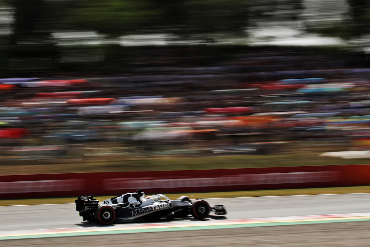 GP SPAGNA, Pierre Gasly (FRA) AlphaTauri AT03.
21.05.2022. Formula 1 World Championship, Rd 6, Spanish Grand Prix, Barcelona, Spain, Qualifiche Day.
 - www.xpbimages.com, EMail: requests@xpbimages.com © Copyright: Coates / XPB Images