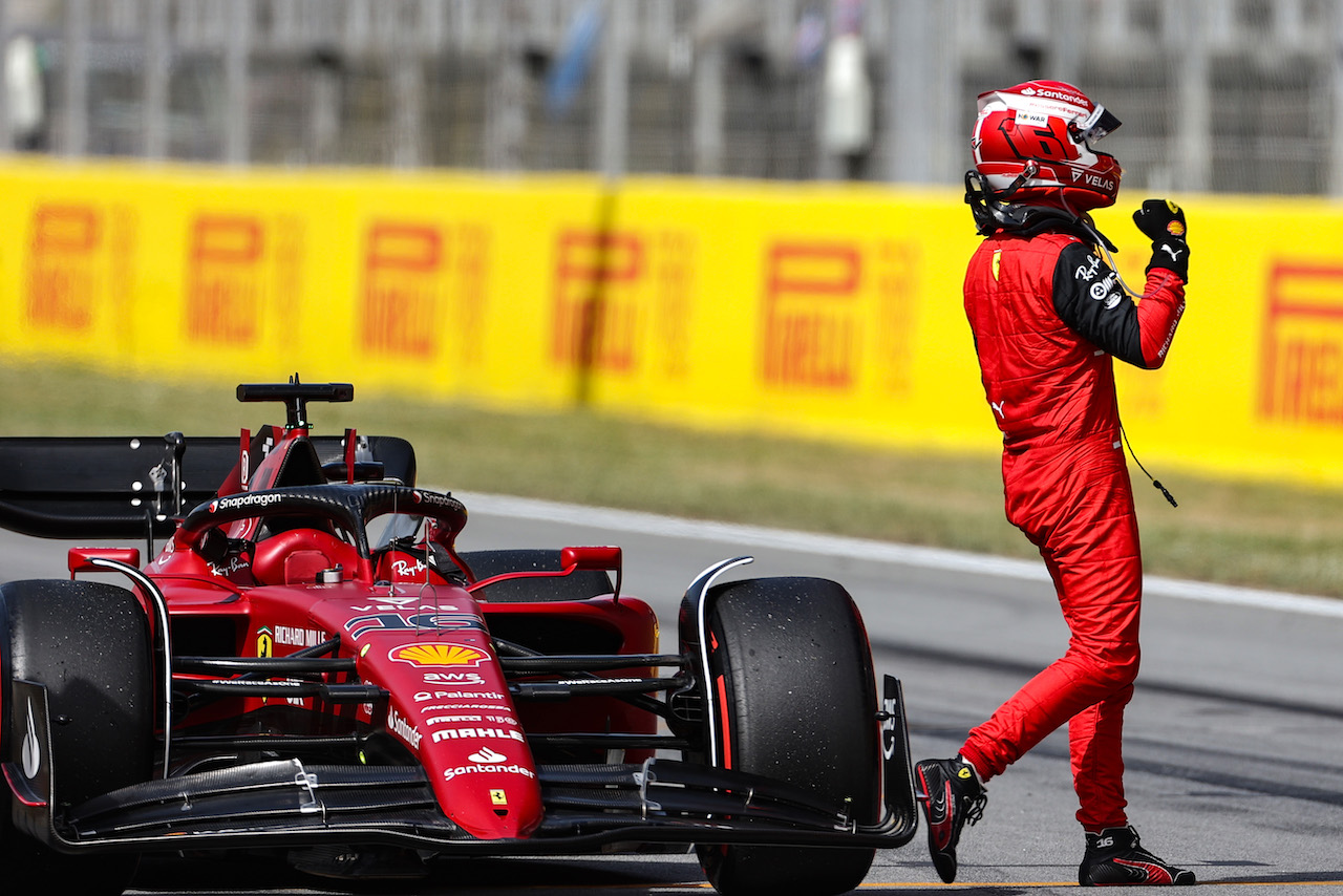 GP SPAGNA, Charles Leclerc (FRA), Ferrari 
21.05.2022. Formula 1 World Championship, Rd 6, Spanish Grand Prix, Barcelona, Spain, Qualifiche Day.
- www.xpbimages.com, EMail: requests@xpbimages.com ¬© Copyright: Charniaux / XPB Images