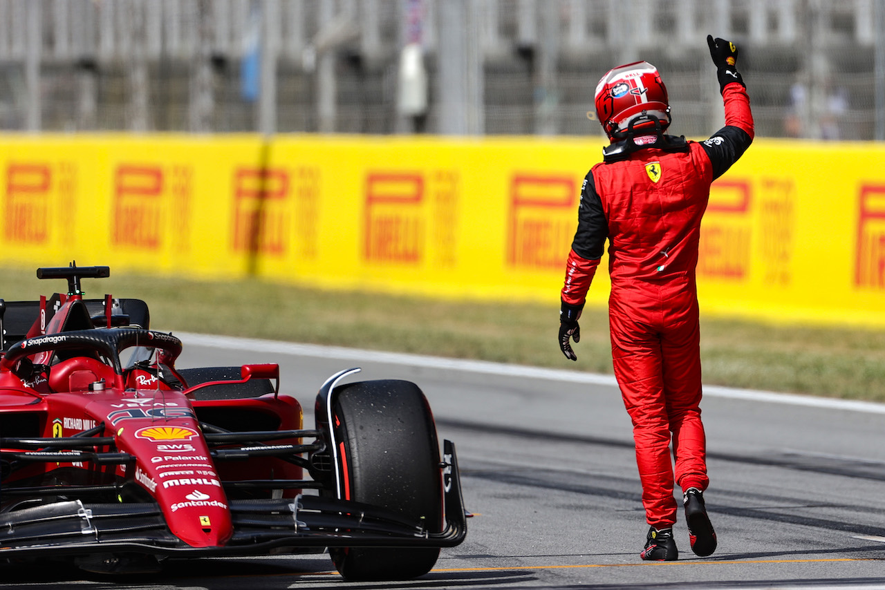 GP SPAGNA, Charles Leclerc (FRA), Ferrari 
21.05.2022. Formula 1 World Championship, Rd 6, Spanish Grand Prix, Barcelona, Spain, Qualifiche Day.
- www.xpbimages.com, EMail: requests@xpbimages.com © Copyright: Charniaux / XPB Images