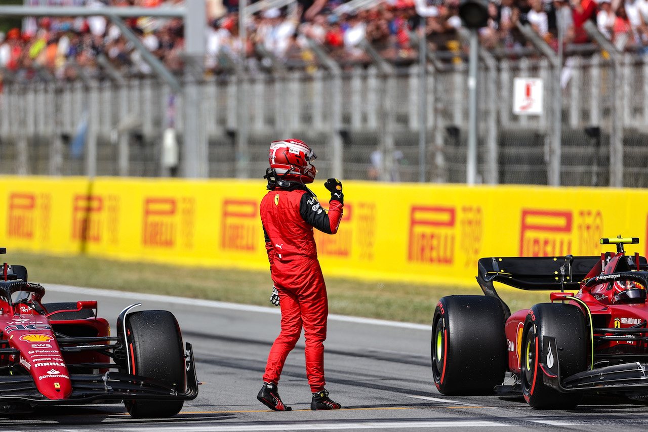 GP SPAGNA, Charles Leclerc (FRA), Ferrari 
21.05.2022. Formula 1 World Championship, Rd 6, Spanish Grand Prix, Barcelona, Spain, Qualifiche Day.
- www.xpbimages.com, EMail: requests@xpbimages.com ¬© Copyright: Charniaux / XPB Images