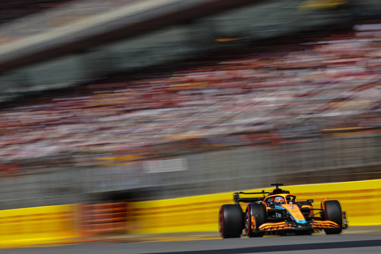 GP SPAGNA, Daniel Ricciardo (AUS), McLaren F1 Team 
21.05.2022. Formula 1 World Championship, Rd 6, Spanish Grand Prix, Barcelona, Spain, Qualifiche Day.
- www.xpbimages.com, EMail: requests@xpbimages.com ¬© Copyright: Charniaux / XPB Images