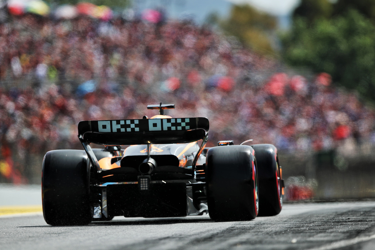 GP SPAGNA, Daniel Ricciardo (AUS) McLaren MCL36.
21.05.2022. Formula 1 World Championship, Rd 6, Spanish Grand Prix, Barcelona, Spain, Qualifiche Day.
 - www.xpbimages.com, EMail: requests@xpbimages.com © Copyright: Coates / XPB Images