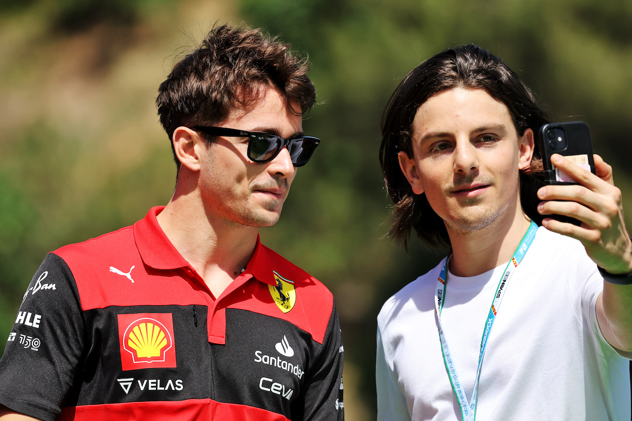GP SPAGNA, Charles Leclerc (MON) Ferrari.
21.05.2022. Formula 1 World Championship, Rd 6, Spanish Grand Prix, Barcelona, Spain, Qualifiche Day.
- www.xpbimages.com, EMail: requests@xpbimages.com © Copyright: Bearne / XPB Images