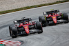 GP SPAGNA, Charles Leclerc (MON) Ferrari F1-75 e team mate Carlos Sainz Jr (ESP) Ferrari F1-75.
21.05.2022. Formula 1 World Championship, Rd 6, Spanish Grand Prix, Barcelona, Spain, Qualifiche Day.
 - www.xpbimages.com, EMail: requests@xpbimages.com © Copyright: Coates / XPB Images