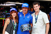 GP SPAGNA, Fernando Alonso (ESP) Alpine F1 Team with Aitana (ESP) Singer (Left) e Miguel Bernardeau (ESP) Actor (Right).
21.05.2022. Formula 1 World Championship, Rd 6, Spanish Grand Prix, Barcelona, Spain, Qualifiche Day.
- www.xpbimages.com, EMail: requests@xpbimages.com © Copyright: Batchelor / XPB Images