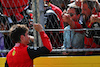 GP SPAGNA, Charles Leclerc (MON) Ferrari celebrates his pole position in qualifying parc ferme.
21.05.2022. Formula 1 World Championship, Rd 6, Spanish Grand Prix, Barcelona, Spain, Qualifiche Day.
 - www.xpbimages.com, EMail: requests@xpbimages.com © Copyright: Coates / XPB Images