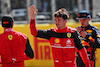 GP SPAGNA, Charles Leclerc (MON) Ferrari celebrates his pole position in qualifying parc ferme.
21.05.2022. Formula 1 World Championship, Rd 6, Spanish Grand Prix, Barcelona, Spain, Qualifiche Day.
 - www.xpbimages.com, EMail: requests@xpbimages.com © Copyright: Coates / XPB Images