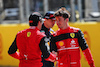 GP SPAGNA, Charles Leclerc (MON) Ferrari (Right) celebrates his pole position in qualifying parc ferme with third placed team mate Carlos Sainz Jr (ESP) Ferrari.
21.05.2022. Formula 1 World Championship, Rd 6, Spanish Grand Prix, Barcelona, Spain, Qualifiche Day.
 - www.xpbimages.com, EMail: requests@xpbimages.com © Copyright: Coates / XPB Images