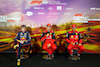 GP SPAGNA, (L to R): Max Verstappen (NLD) Red Bull Racing; Charles Leclerc (MON) Ferrari; e Carlos Sainz Jr (ESP) Ferrari, in the post qualifying FIA Press Conference.
21.05.2022. Formula 1 World Championship, Rd 6, Spanish Grand Prix, Barcelona, Spain, Qualifiche Day.
- www.xpbimages.com, EMail: requests@xpbimages.com © Copyright: XPB Images