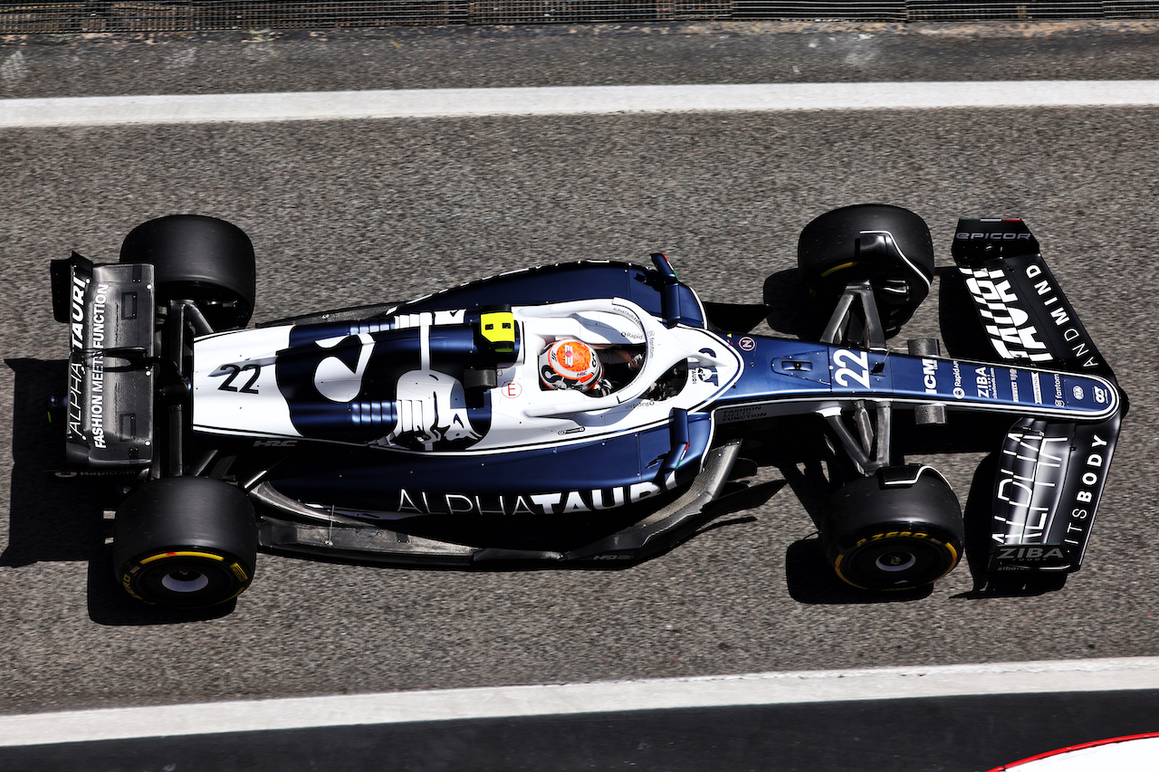 GP SPAGNA, Yuki Tsunoda (JPN) AlphaTauri AT03.
20.05.2022 Formula 1 World Championship, Rd 6, Spanish Grand Prix, Barcelona, Spain, Practice Day.
- www.xpbimages.com, EMail: requests@xpbimages.com © Copyright: Batchelor / XPB Images