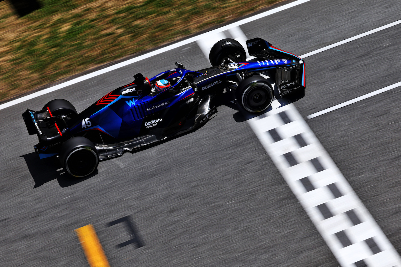 GP SPAGNA, Nyck de Vries (NLD) Williams Racing FW44 Test Driver.
20.05.2022 Formula 1 World Championship, Rd 6, Spanish Grand Prix, Barcelona, Spain, Practice Day.
- www.xpbimages.com, EMail: requests@xpbimages.com © Copyright: Batchelor / XPB Images