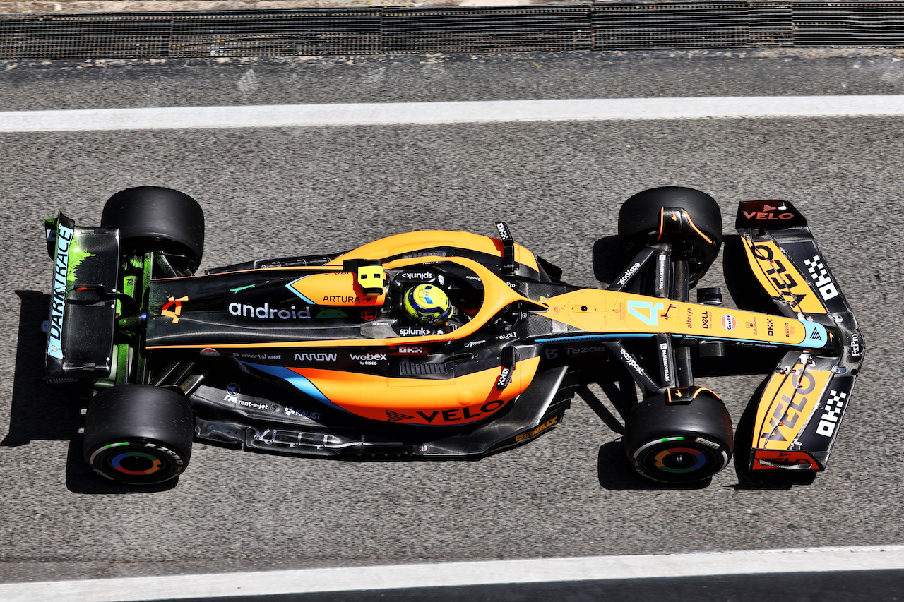 GP SPAGNA, Lando Norris (GBR) McLaren MCL36.
20.05.2022 Formula 1 World Championship, Rd 6, Spanish Grand Prix, Barcelona, Spain, Practice Day.
- www.xpbimages.com, EMail: requests@xpbimages.com © Copyright: Batchelor / XPB Images