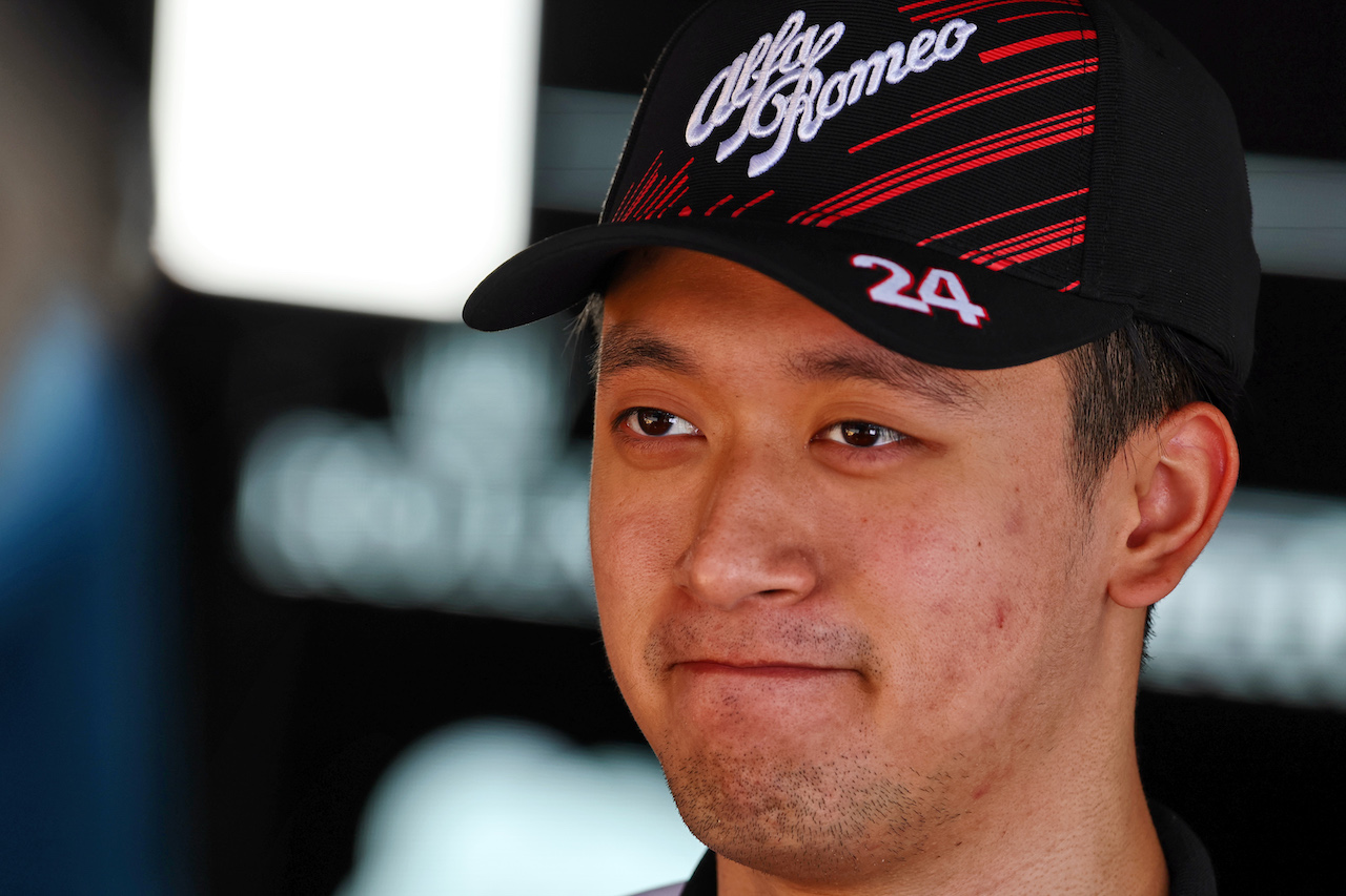 GP SPAGNA, Guanyu Zhou (CHN) Alfa Romeo F1 Team.
20.05.2022 Formula 1 World Championship, Rd 6, Spanish Grand Prix, Barcelona, Spain, Practice Day.
- www.xpbimages.com, EMail: requests@xpbimages.com © Copyright: Batchelor / XPB Images