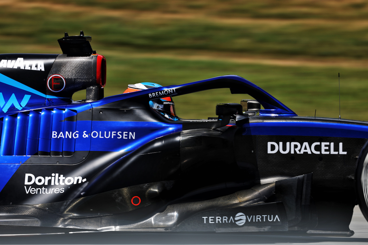 GP SPAGNA, Nyck de Vries (NLD) Williams Racing FW44 Test Driver.
20.05.2022 Formula 1 World Championship, Rd 6, Spanish Grand Prix, Barcelona, Spain, Practice Day.
- www.xpbimages.com, EMail: requests@xpbimages.com © Copyright: Bearne / XPB Images