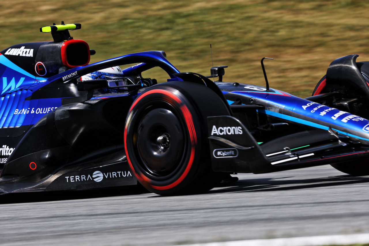 GP SPAGNA, Nicholas Latifi (CDN) Williams Racing FW44.
20.05.2022 Formula 1 World Championship, Rd 6, Spanish Grand Prix, Barcelona, Spain, Practice Day.
- www.xpbimages.com, EMail: requests@xpbimages.com © Copyright: Bearne / XPB Images
