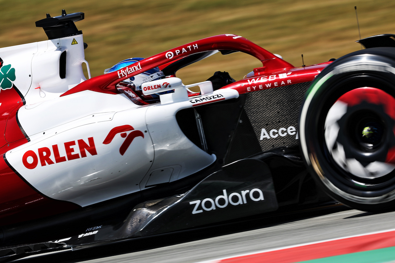 GP SPAGNA, Valtteri Bottas (FIN) Alfa Romeo F1 Team C42.
20.05.2022 Formula 1 World Championship, Rd 6, Spanish Grand Prix, Barcelona, Spain, Practice Day.
- www.xpbimages.com, EMail: requests@xpbimages.com © Copyright: Bearne / XPB Images