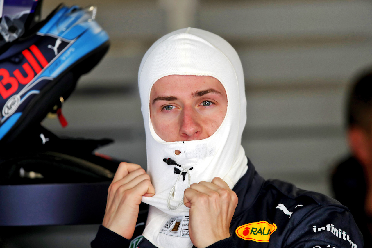 GP SPAGNA, Juri Vips (EST) Red Bull Racing Test Driver.
20.05.2022 Formula 1 World Championship, Rd 6, Spanish Grand Prix, Barcelona, Spain, Practice Day.
 - www.xpbimages.com, EMail: requests@xpbimages.com © Copyright: Coates / XPB Images
