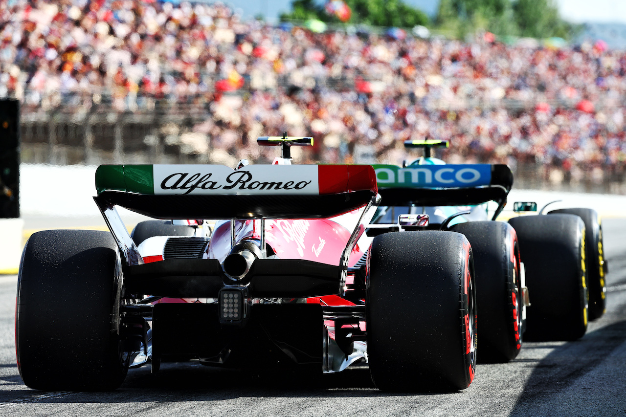 GP SPAGNA, Guanyu Zhou (CHN) Alfa Romeo F1 Team C42.
20.05.2022 Formula 1 World Championship, Rd 6, Spanish Grand Prix, Barcelona, Spain, Practice Day.
- www.xpbimages.com, EMail: requests@xpbimages.com © Copyright: Batchelor / XPB Images