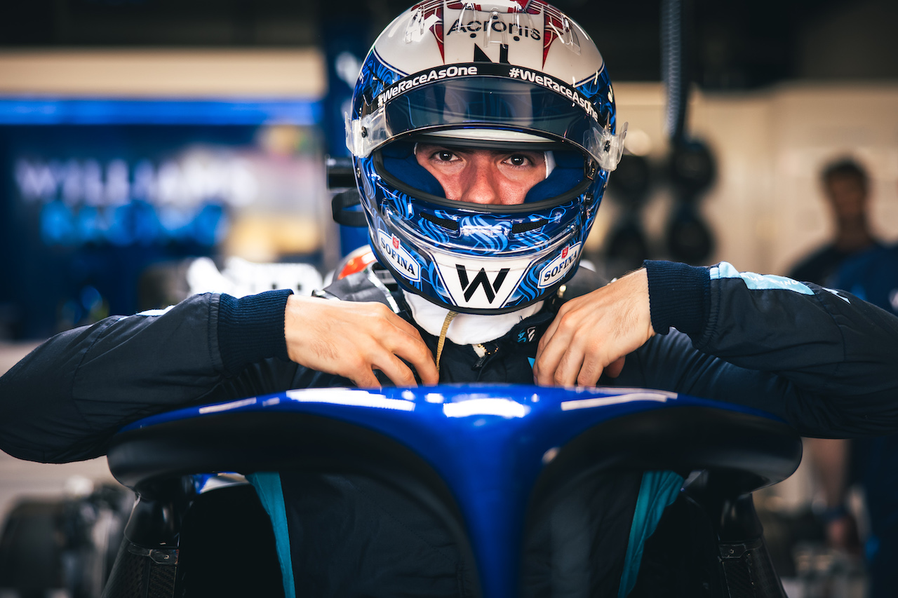 GP SPAGNA, Nicholas Latifi (CDN) Williams Racing FW44.
20.05.2022 Formula 1 World Championship, Rd 6, Spanish Grand Prix, Barcelona, Spain, Practice Day.
- www.xpbimages.com, EMail: requests@xpbimages.com © Copyright: Bearne / XPB Images