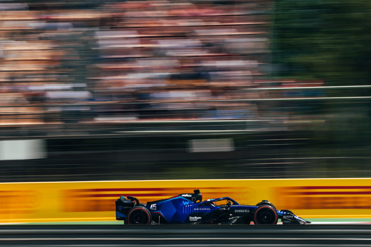 GP SPAGNA, Nyck de Vries (NLD) Williams Racing FW44 Test Driver.
20.05.2022 Formula 1 World Championship, Rd 6, Spanish Grand Prix, Barcelona, Spain, Practice Day.
- www.xpbimages.com, EMail: requests@xpbimages.com © Copyright: Bearne / XPB Images