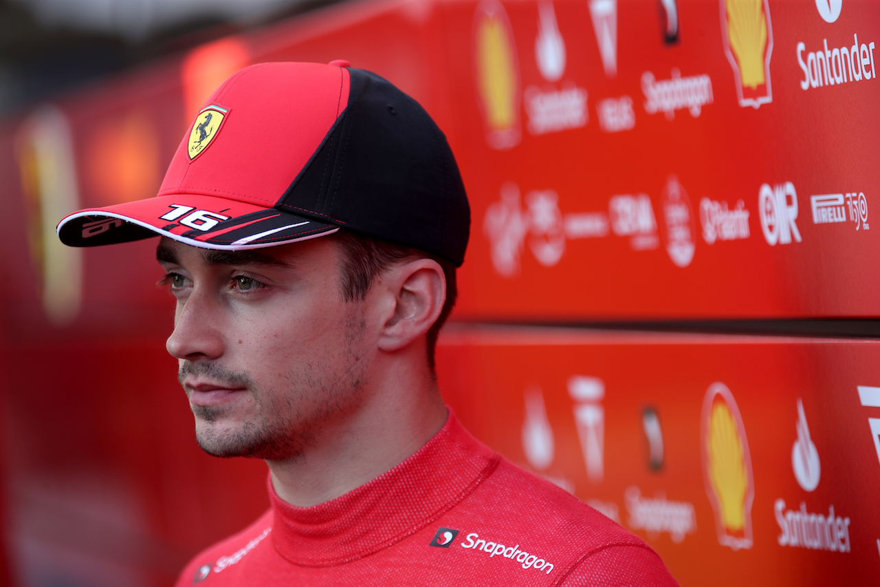GP SPAGNA, Charles Leclerc (MON) Ferrari.
20.05.2022 Formula 1 World Championship, Rd 6, Spanish Grand Prix, Barcelona, Spain, Practice Day.
 - www.xpbimages.com, EMail: requests@xpbimages.com © Copyright: Coates / XPB Images