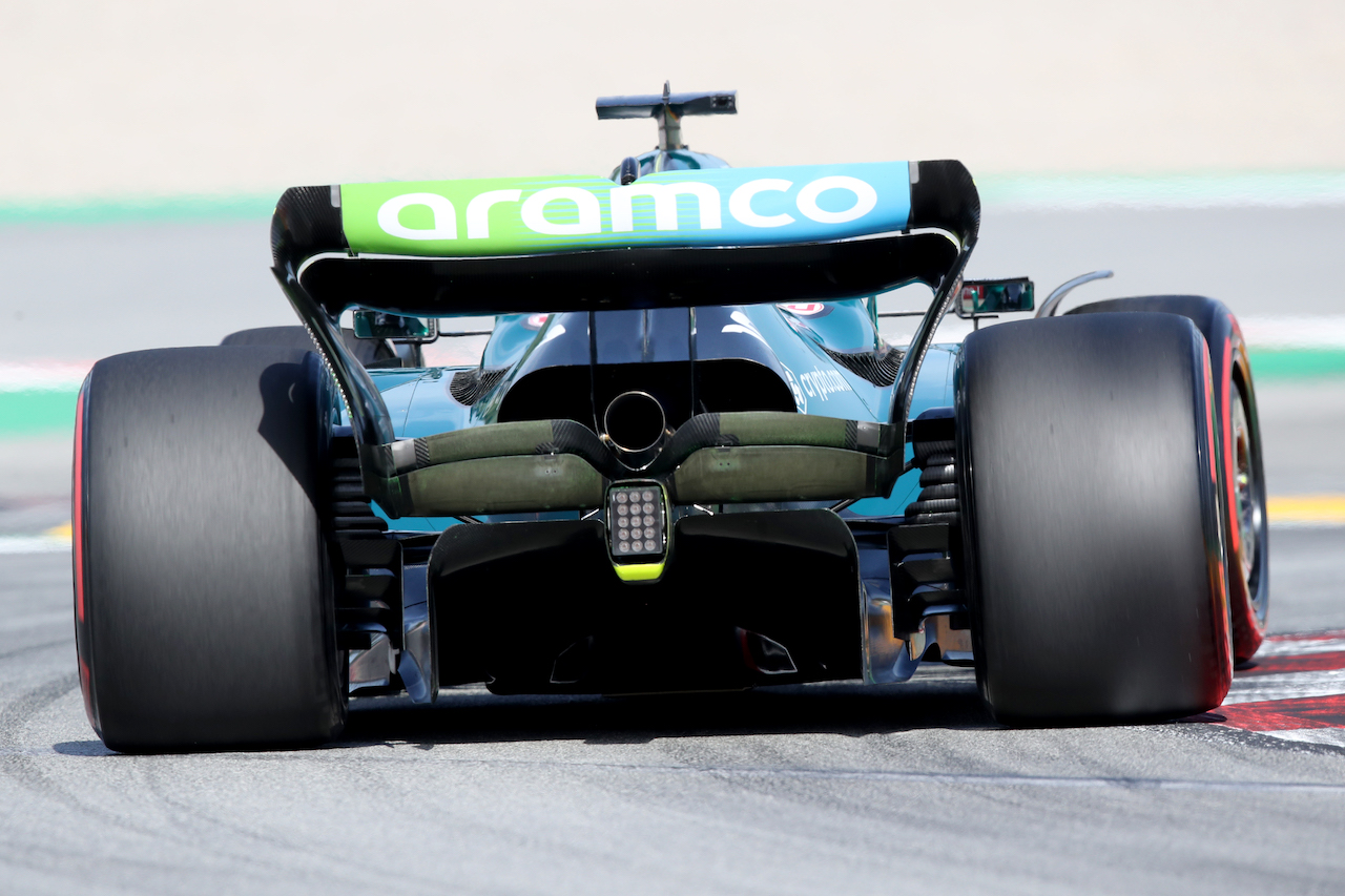 GP SPAGNA, Lance Stroll (CDN) Aston Martin F1 Team AMR22.
20.05.2022 Formula 1 World Championship, Rd 6, Spanish Grand Prix, Barcelona, Spain, Practice Day.
 - www.xpbimages.com, EMail: requests@xpbimages.com © Copyright: Coates / XPB Images