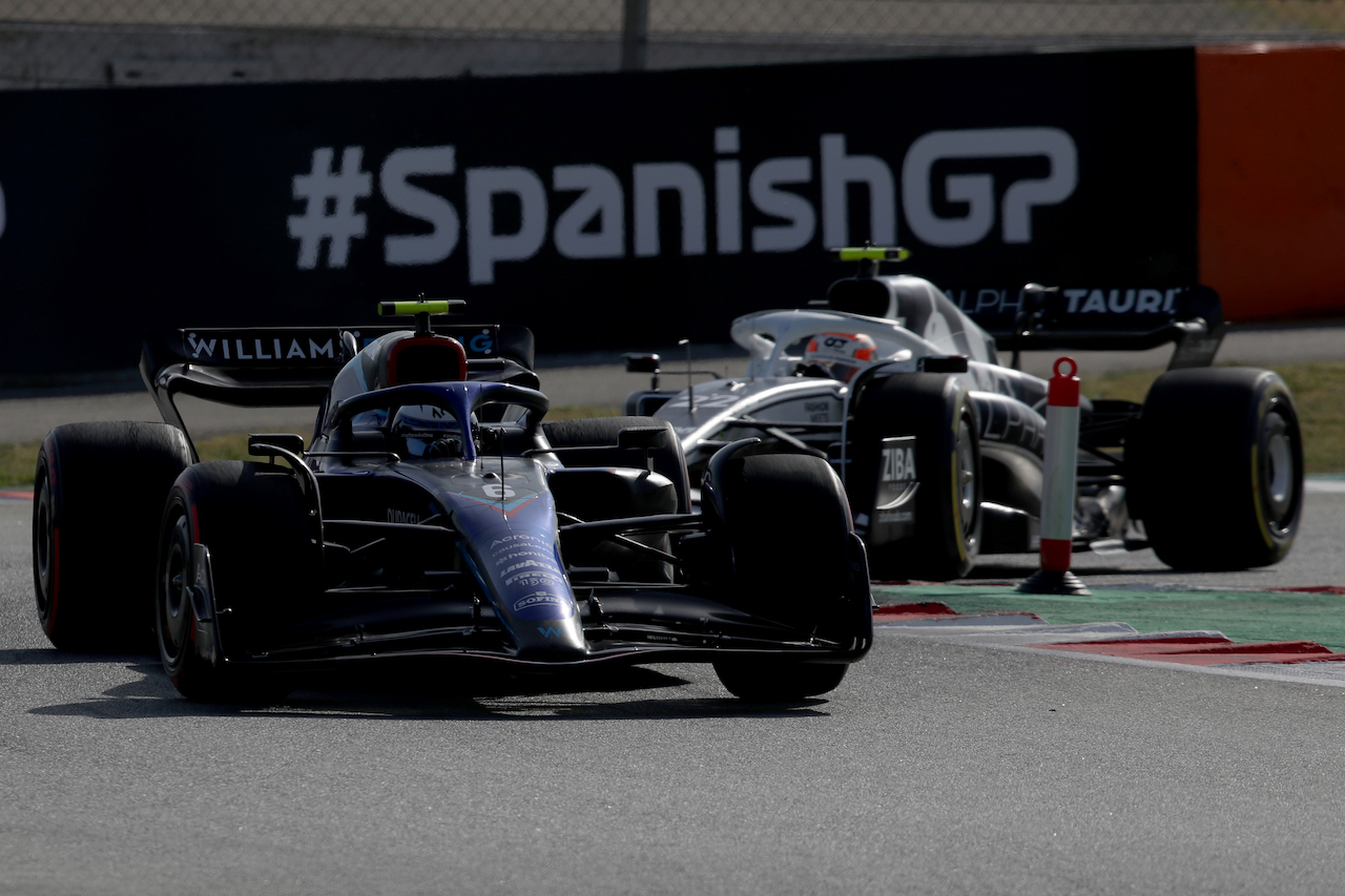 GP SPAGNA, Nicholas Latifi (CDN) Williams Racing FW44.
20.05.2022 Formula 1 World Championship, Rd 6, Spanish Grand Prix, Barcelona, Spain, Practice Day.
 - www.xpbimages.com, EMail: requests@xpbimages.com © Copyright: Coates / XPB Images
