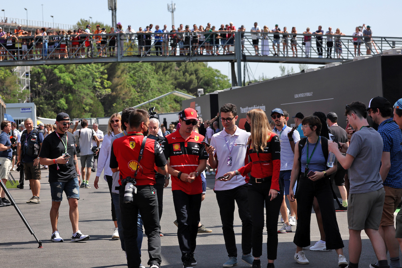 GP SPAGNA, Charles Leclerc (MON) Ferrari.
20.05.2022 Formula 1 World Championship, Rd 6, Spanish Grand Prix, Barcelona, Spain, Practice Day.
- www.xpbimages.com, EMail: requests@xpbimages.com © Copyright: Bearne / XPB Images