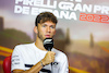 GP SPAGNA, Pierre Gasly (FRA) AlphaTauri in the FIA Press Conference.
20.05.2022 Formula 1 World Championship, Rd 6, Spanish Grand Prix, Barcelona, Spain, Practice Day.
- www.xpbimages.com, EMail: requests@xpbimages.com © Copyright: XPB Images