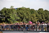GP SPAGNA, Circuit Atmosfera - fans above the paddock.
20.05.2022 Formula 1 World Championship, Rd 6, Spanish Grand Prix, Barcelona, Spain, Practice Day.
 - www.xpbimages.com, EMail: requests@xpbimages.com © Copyright: Coates / XPB Images