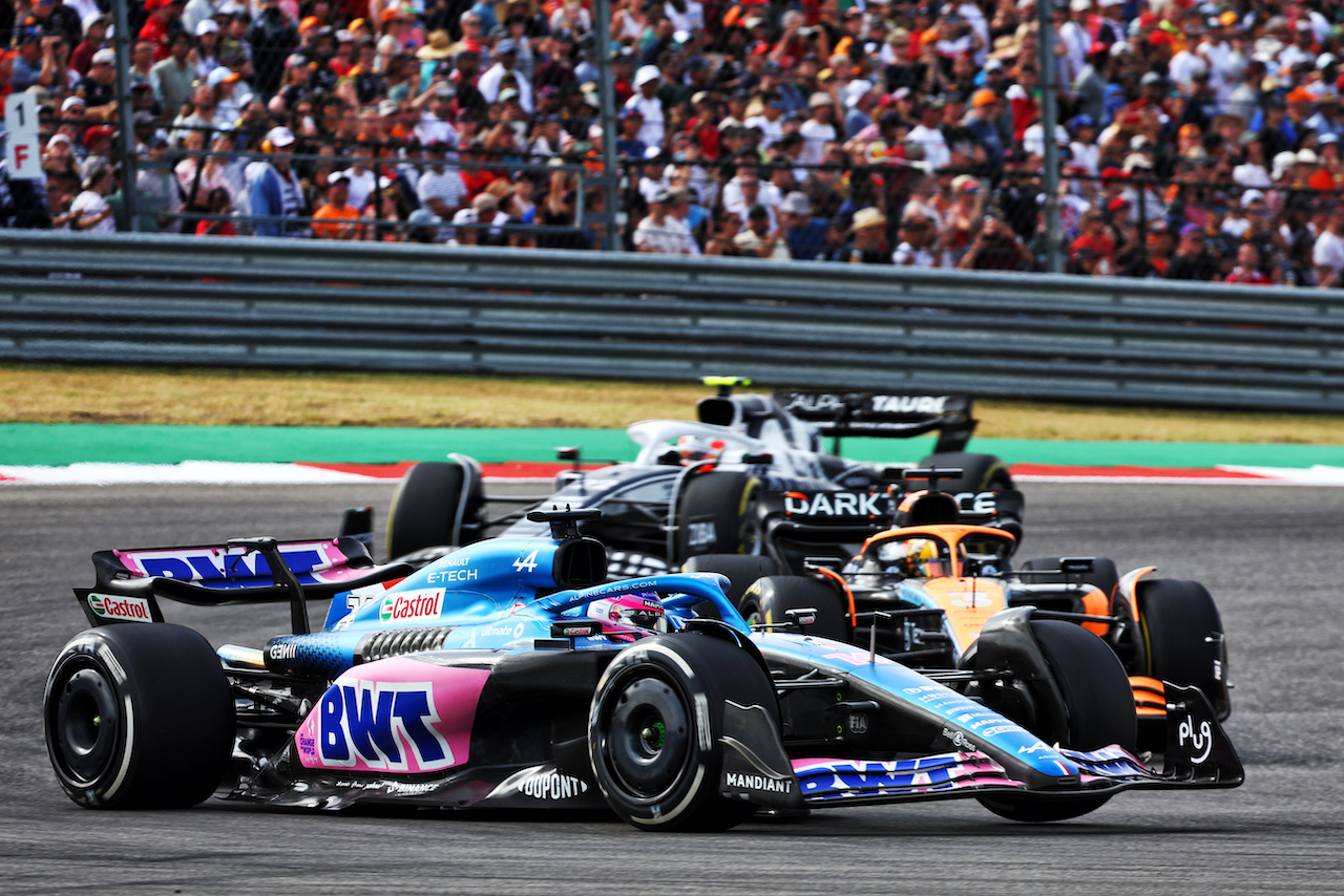 GP STATI UNITI, Fernando Alonso (ESP) Alpine F1 Team A522.
23.10.2022. Formula 1 World Championship, Rd 19, United States Grand Prix, Austin, Texas, USA, Gara Day.
- www.xpbimages.com, EMail: requests@xpbimages.com © Copyright: Batchelor / XPB Images