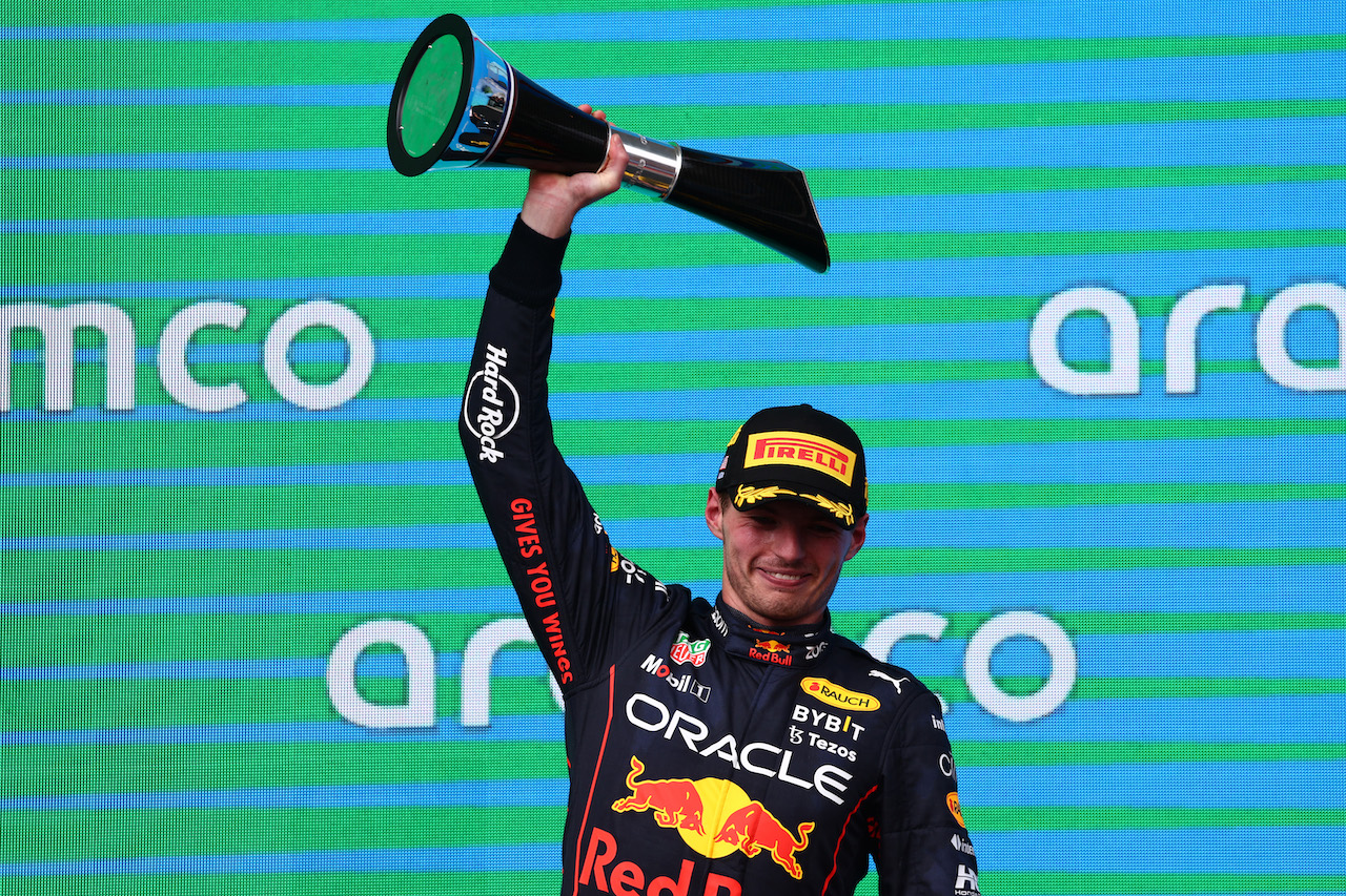 GP STATI UNITI, 1st place Max Verstappen (NLD) Red Bull Racing.
23.10.2022. Formula 1 World Championship, Rd 19, United States Grand Prix, Austin, Texas, USA, Gara Day.
- www.xpbimages.com, EMail: requests@xpbimages.com © Copyright: Batchelor / XPB Images