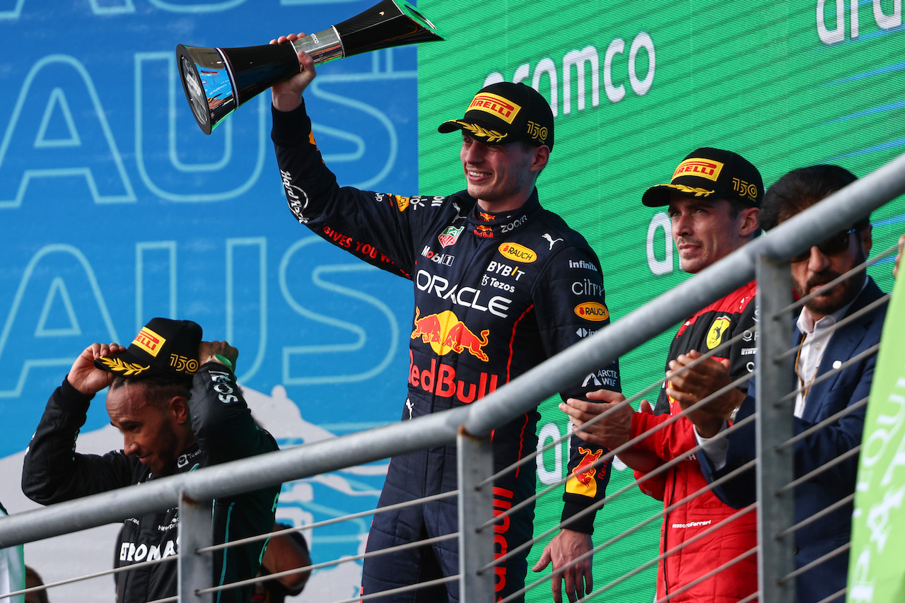 GP STATI UNITI, Max Verstappen (NLD), Red Bull Racing 
23.10.2022. Formula 1 World Championship, Rd 19, United States Grand Prix, Austin, Texas, USA, Gara Day.
- www.xpbimages.com, EMail: requests@xpbimages.com ¬© Copyright: Charniaux / XPB Images