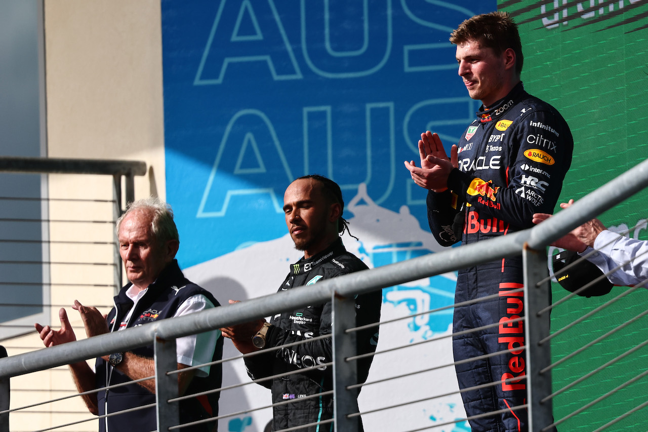 GP STATI UNITI, Max Verstappen (NLD), Red Bull Racing 
23.10.2022. Formula 1 World Championship, Rd 19, United States Grand Prix, Austin, Texas, USA, Gara Day.
- www.xpbimages.com, EMail: requests@xpbimages.com ¬© Copyright: Charniaux / XPB Images