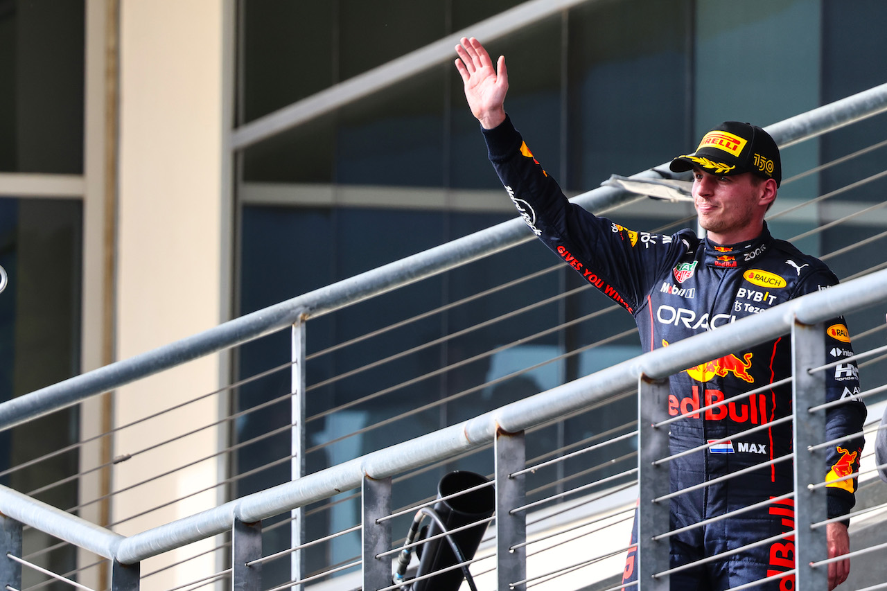 GP STATI UNITI, Max Verstappen (NLD), Red Bull Racing 
23.10.2022. Formula 1 World Championship, Rd 19, United States Grand Prix, Austin, Texas, USA, Gara Day.
- www.xpbimages.com, EMail: requests@xpbimages.com ¬© Copyright: Charniaux / XPB Images