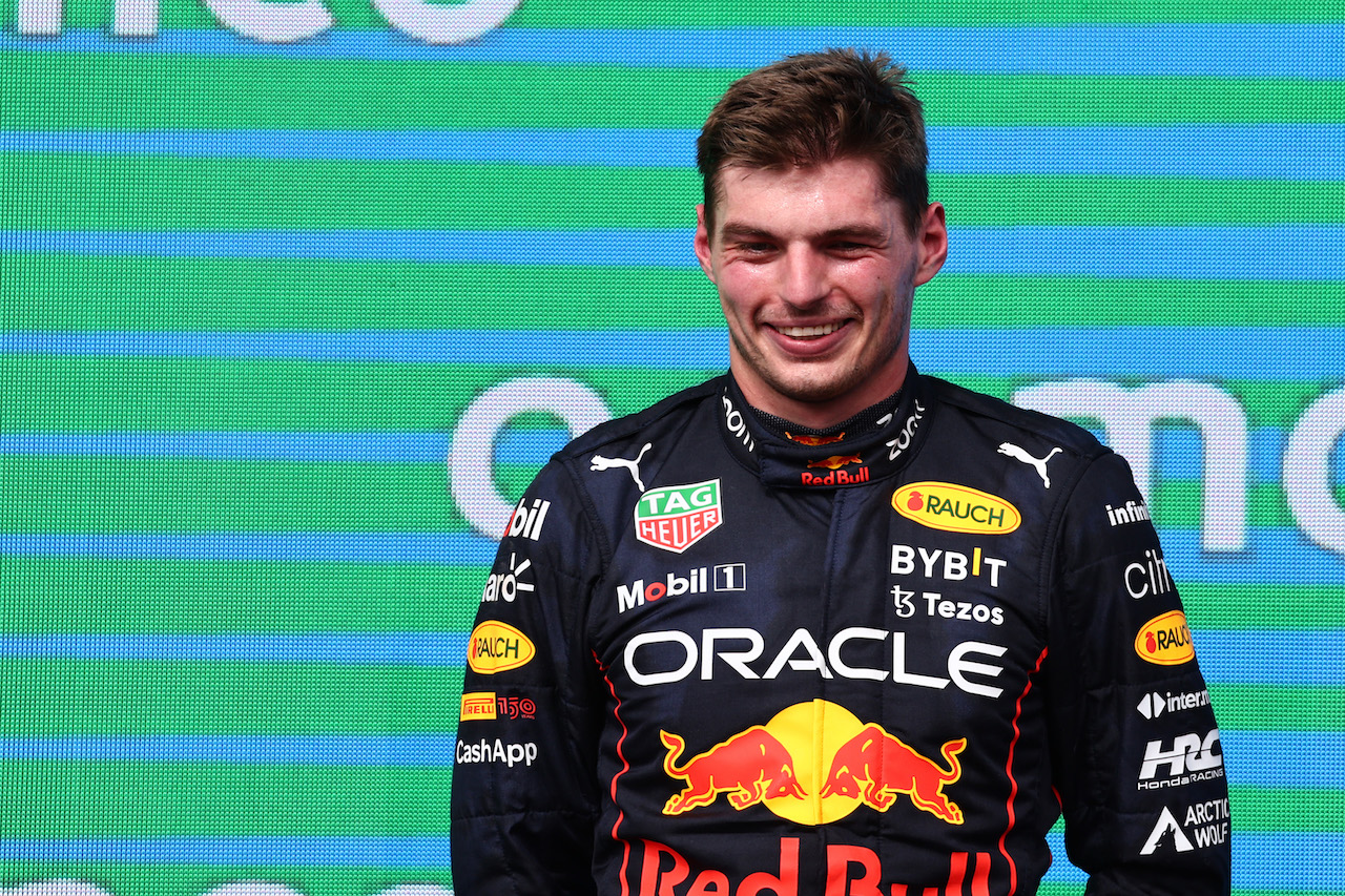 GP STATI UNITI, 1st place Max Verstappen (NLD) Red Bull Racing.
23.10.2022. Formula 1 World Championship, Rd 19, United States Grand Prix, Austin, Texas, USA, Gara Day.
- www.xpbimages.com, EMail: requests@xpbimages.com ¬© Copyright: Batchelor / XPB Images