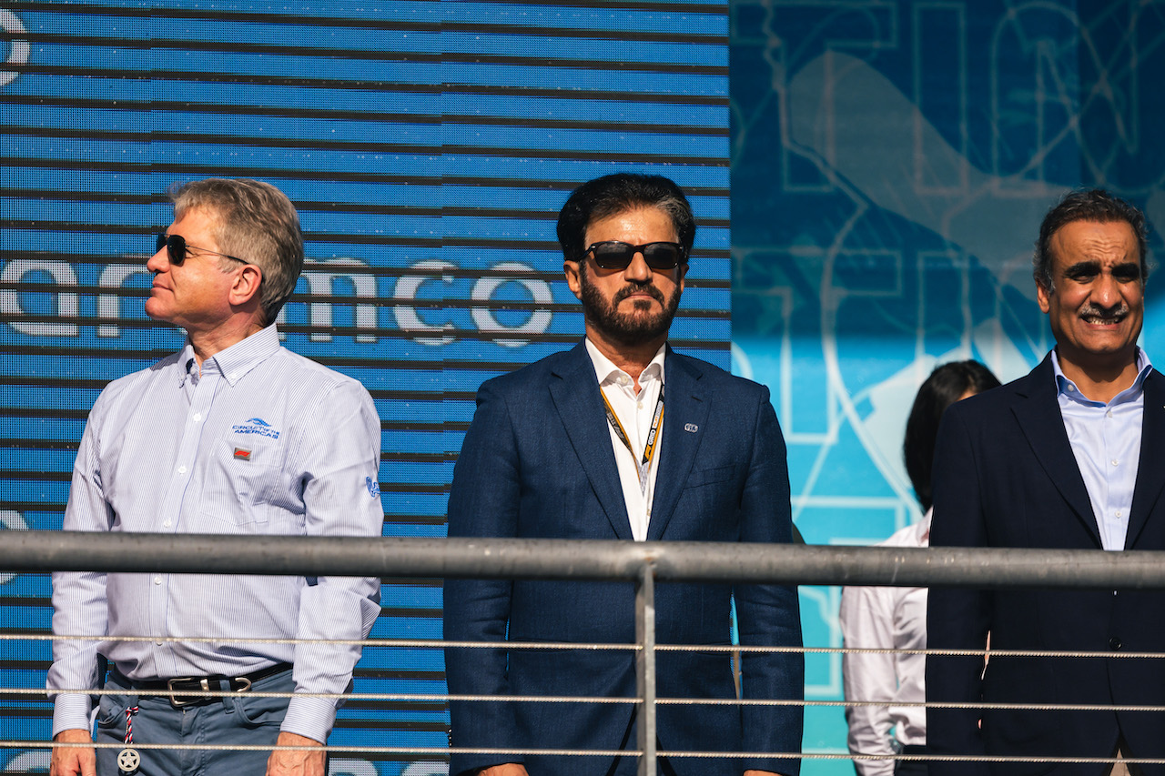 GP STATI UNITI, Mohammed Bin Sulayem (UAE) FIA President on the podium.
23.10.2022. Formula 1 World Championship, Rd 19, United States Grand Prix, Austin, Texas, USA, Gara Day.
- www.xpbimages.com, EMail: requests@xpbimages.com © Copyright: Bearne / XPB Images