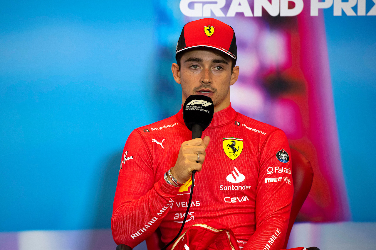 GP STATI UNITI, Charles Leclerc (MON) Ferrari in the post race FIA Press Conference.
23.10.2022. Formula 1 World Championship, Rd 19, United States Grand Prix, Austin, Texas, USA, Gara Day.
- www.xpbimages.com, EMail: requests@xpbimages.com © Copyright: XPB Images