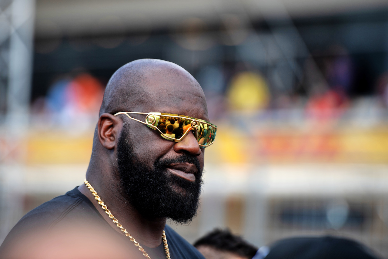 GP STATI UNITI, Shaquille O'Neal (USA) Former Basketball Player on the grid.
23.10.2022. Formula 1 World Championship, Rd 19, United States Grand Prix, Austin, Texas, USA, Gara Day.
- www.xpbimages.com, EMail: requests@xpbimages.com © Copyright: Price / XPB Images