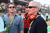 GP STATI UNITI, Brad Pitt (USA) Actor  with Tim Cook
 Chief Executive Officer of Apple.
23.10.2022. Formula 1 World Championship, Rd 19, United States Grand Prix, Austin, Texas, USA, Gara Day.
- www.xpbimages.com, EMail: requests@xpbimages.com ¬© Copyright: Batchelor / XPB Images