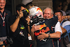 GP STATI UNITI, Gara winner Max Verstappen (NLD) Red Bull Racing celebrates with Dr Helmut Marko (AUT) Red Bull Motorsport Consultant in parc ferme.
23.10.2022. Formula 1 World Championship, Rd 19, United States Grand Prix, Austin, Texas, USA, Gara Day.
- www.xpbimages.com, EMail: requests@xpbimages.com © Copyright: Bearne / XPB Images