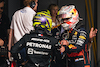 GP STATI UNITI, Gara winner Max Verstappen (NLD) Red Bull Racing (Right) with second placed Lewis Hamilton (GBR) Mercedes AMG F1 in parc ferme.
23.10.2022. Formula 1 World Championship, Rd 19, United States Grand Prix, Austin, Texas, USA, Gara Day.
- www.xpbimages.com, EMail: requests@xpbimages.com © Copyright: Bearne / XPB Images
