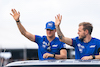 GP STATI UNITI, (L to R): Mick Schumacher (GER) Haas F1 Team e team mate Kevin Magnussen (DEN) Haas F1 Team on the drivers parade.
23.10.2022. Formula 1 World Championship, Rd 19, United States Grand Prix, Austin, Texas, USA, Gara Day.
- www.xpbimages.com, EMail: requests@xpbimages.com © Copyright: Bearne / XPB Images