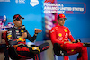 GP STATI UNITI, (L to R): Max Verstappen (NLD) Red Bull Racing e Charles Leclerc (MON) Ferrari in the FIA Press Conference.
23.10.2022. Formula 1 World Championship, Rd 19, United States Grand Prix, Austin, Texas, USA, Gara Day.
- www.xpbimages.com, EMail: requests@xpbimages.com © Copyright: XPB Images