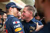 GP STATI UNITI, (L to R): Max Verstappen (NLD) Red Bull Racing e his father Jos Verstappen (NLD) celebrate winning the Constructors' World Championship.
23.10.2022. Formula 1 World Championship, Rd 19, United States Grand Prix, Austin, Texas, USA, Gara Day.
- www.xpbimages.com, EMail: requests@xpbimages.com © Copyright: Price / XPB Images