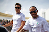 GP STATI UNITI, Lewis Hamilton (GBR) Mercedes AMG F1 e George Russell (GBR) Mercedes AMG F1 on the drivers parade.
23.10.2022. Formula 1 World Championship, Rd 19, United States Grand Prix, Austin, Texas, USA, Gara Day.
- www.xpbimages.com, EMail: requests@xpbimages.com © Copyright: Price / XPB Images