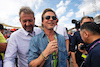 GP STATI UNITI, Brad Pitt (USA) Actor with Steve Nielsen (GBR) FOM Sporting Director on the grid.
23.10.2022. Formula 1 World Championship, Rd 19, United States Grand Prix, Austin, Texas, USA, Gara Day.
- www.xpbimages.com, EMail: requests@xpbimages.com © Copyright: Price / XPB Images
